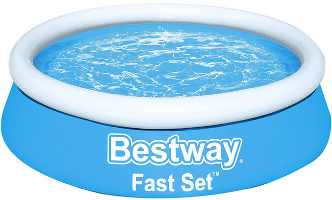 베스트웨이 원형 단지 물놀이 풀장 PL57392, 블루, 1개