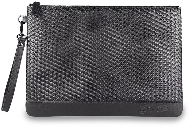 PGA 남성 클러치백 PGA-BG10, 블랙, 1개