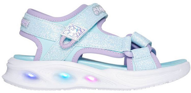 SKECHERS Kids 女童 Solar Glow 涼鞋 SK0GSCEM052
