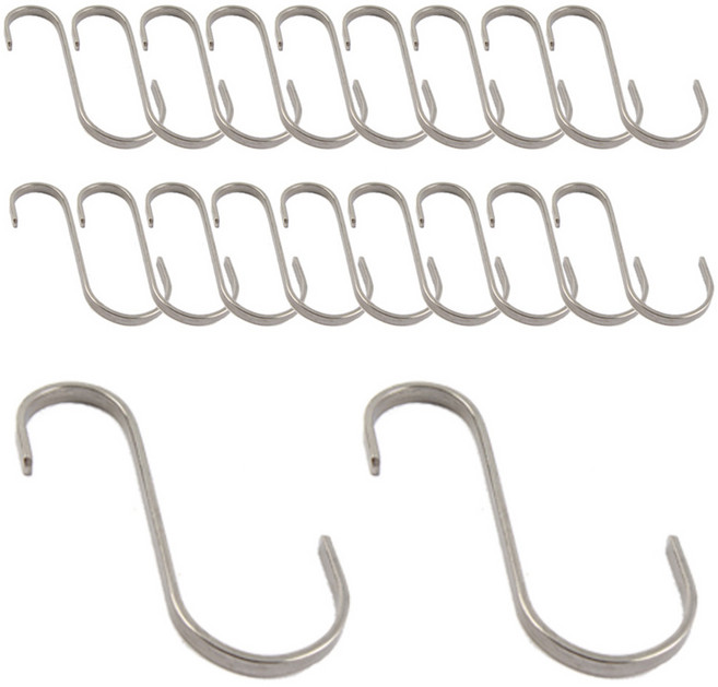 아이메이트 304 스테인레스 S자걸이 대형, 20개