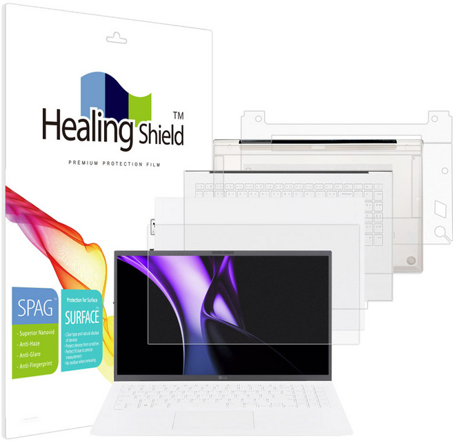 힐링쉴드 슈페리어 저반사 액정보호필름 + 외부 보호필름 3종 세트, 1세트