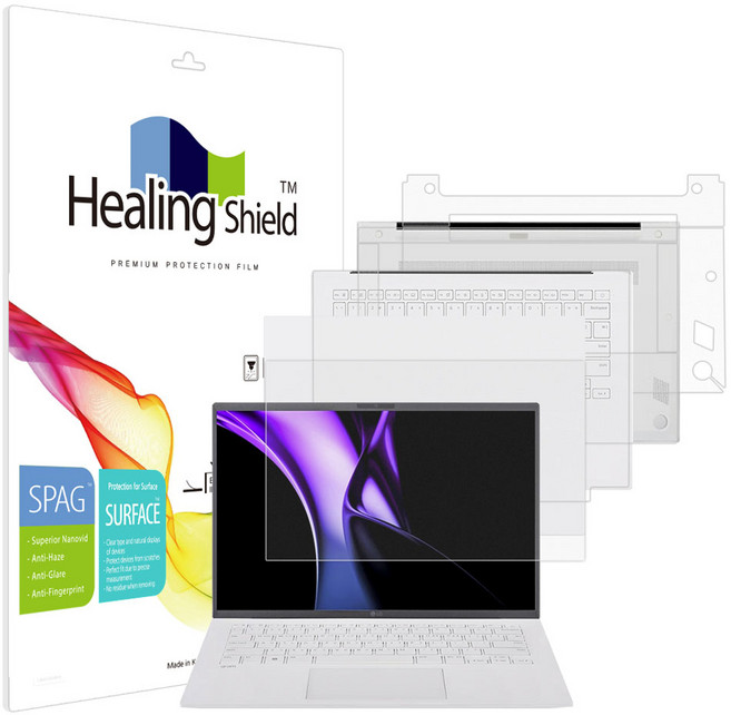 힐링쉴드 슈페리어 저반사 액정보호필름 + 외부 보호필름 3종 세트, 1세트