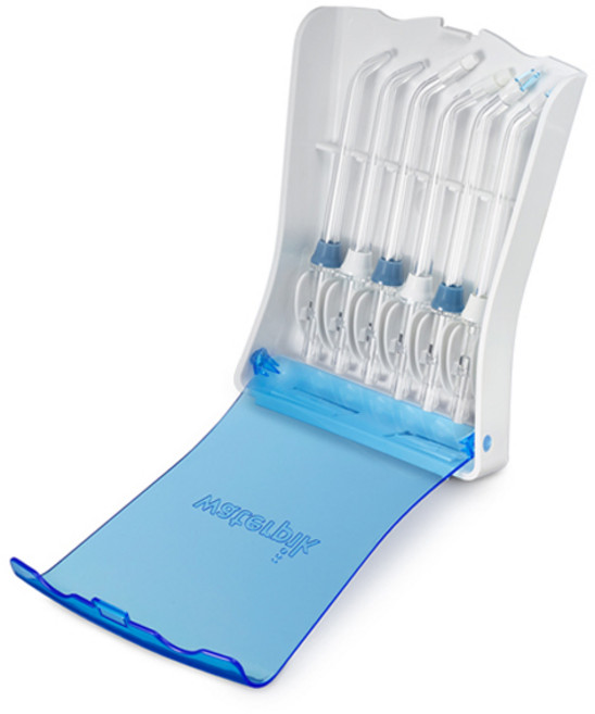 워터픽 구강세정기 전용 팁 케이스 + 호환용 팁 3종 x 2p 세트, 1세트