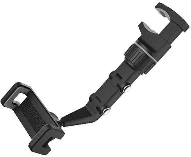 카나나 360도 룸미러 거치대, 1개, 블랙