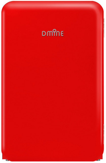 디마인 레트로 소형 미니 냉장고 70L, 레드, RH70NSR