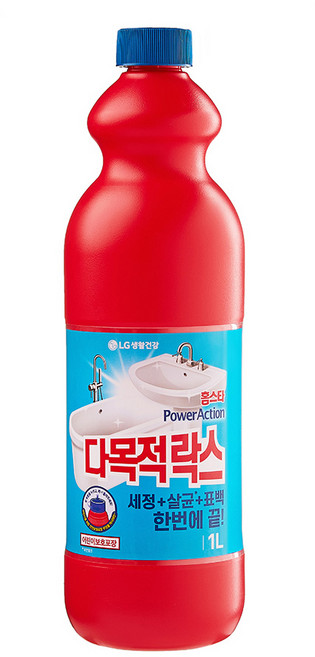 홈스타 파워액션 다목적 락스, 1L, 1개