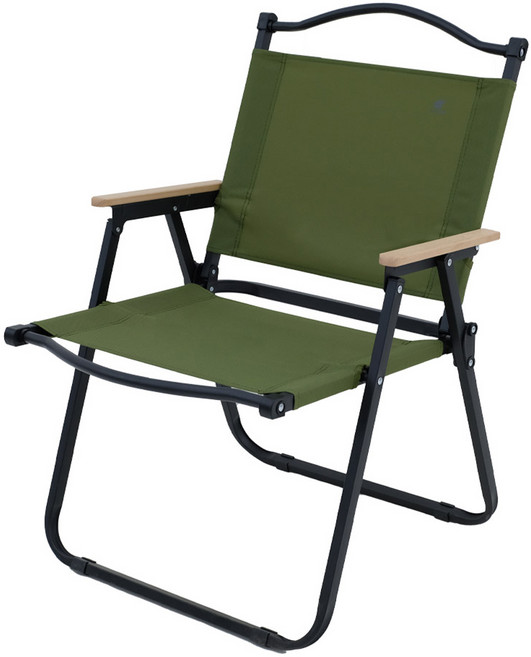 칼릭스 로우체어 특대형 CC012, 카키, 1개