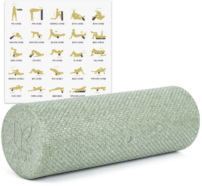 아리프 EPP 폼롤러, 올리브카키, 1개