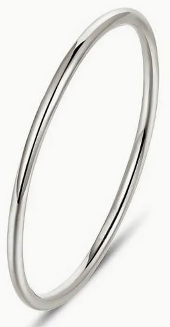 젤루나 써지컬 1mm 레이어드 슬림 유광 라운드 반지 B-02