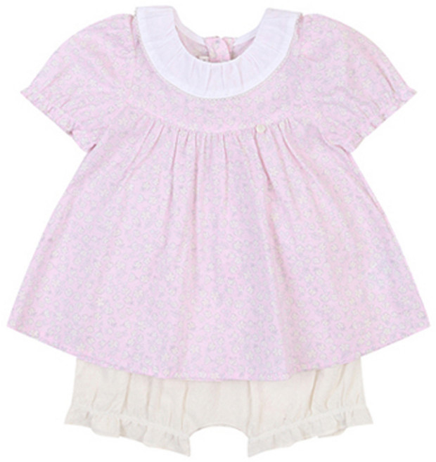 agabang 女童 蘭貝貝花 上下衣套裝 01Q323052