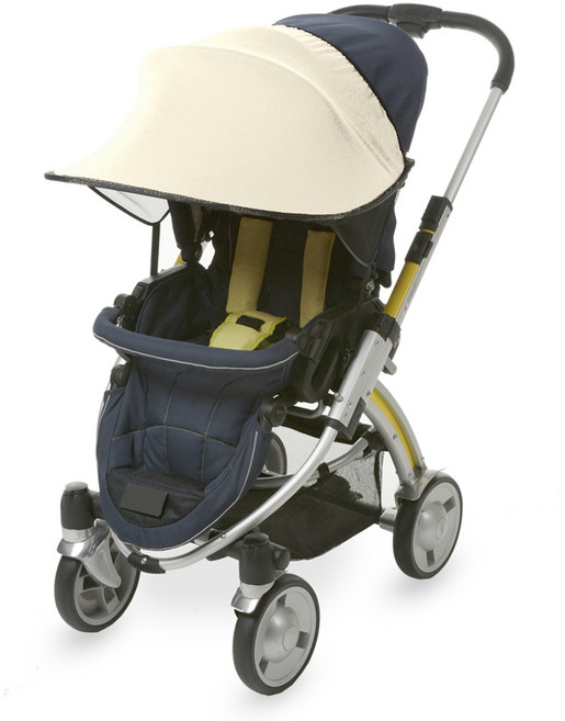 마니또 선셰이드 유모차햇빛가리개 + 보관주머니, 크림(선셰이드) + 랜덤발송(보관주머니), 1개