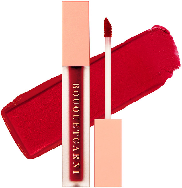 BOUQUET GARNI 絲絨霧面唇釉, 01 Cherry Addiction, 1支