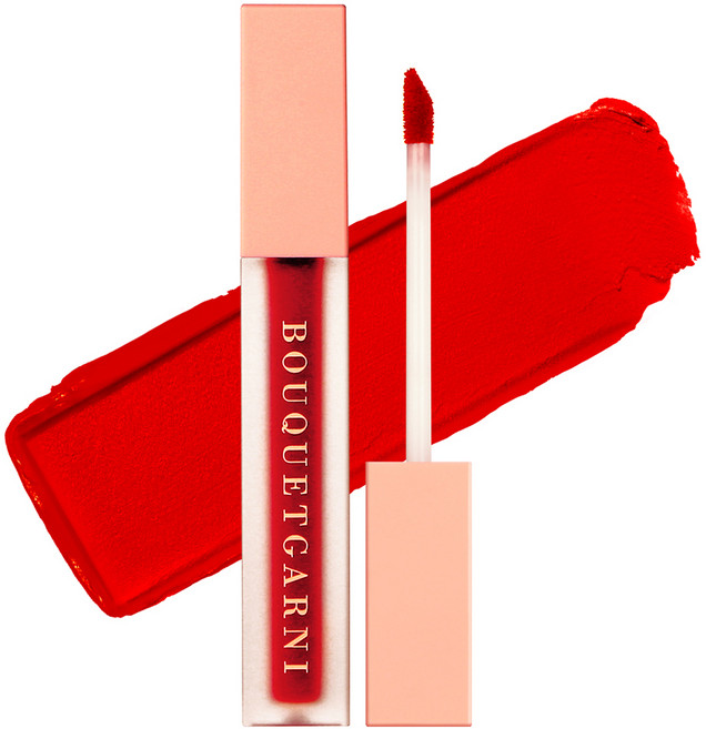 BOUQUET GARNI 絲絨霧面唇釉, 02 Red Vibe, 1支