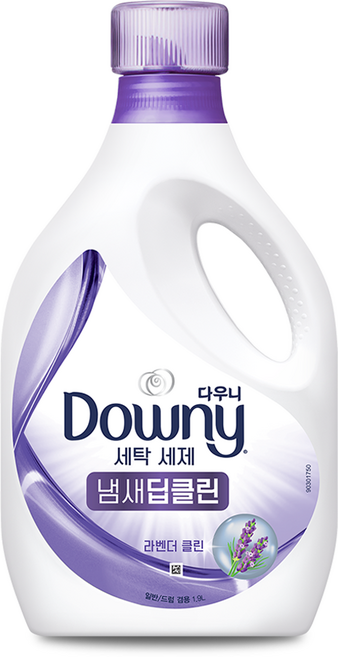 다우니 냄새딥클린 라벤더 액상세제 본품, 1.9L, 1개