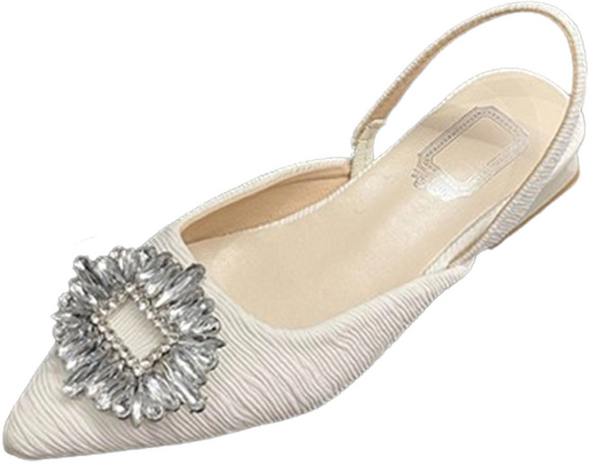 풋온 스미야 큐빅 포인트 슬링백 NPOS0475