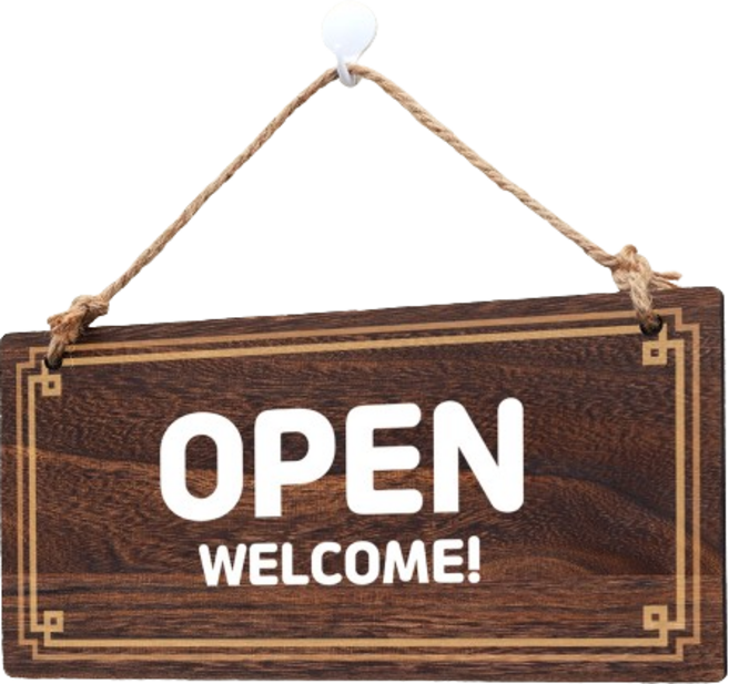 뭉키데코 나무 안내판 W4 001, OPEN, 1개