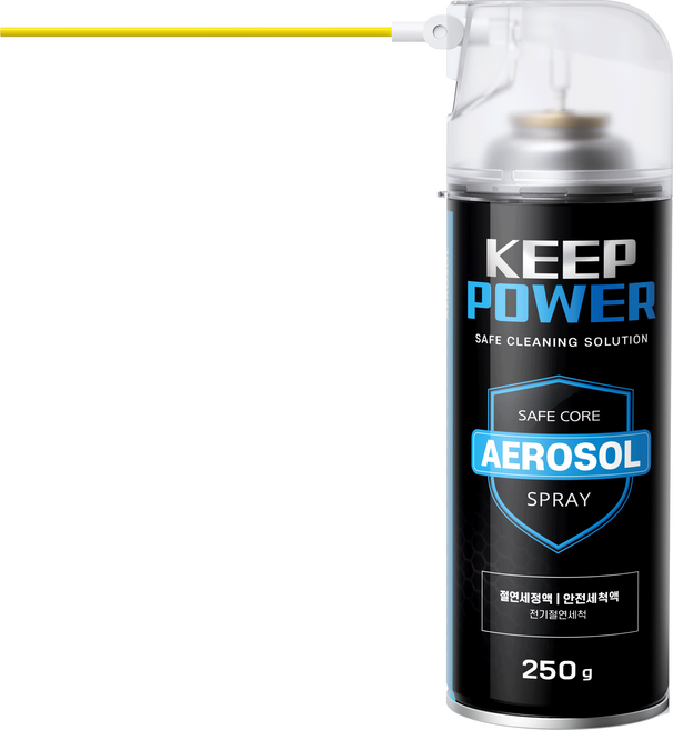 킵파워 에어로졸 절연세척 스프레이 직분사형, 250g, 1개