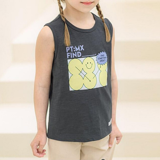 Petitemieux 兒童透氣Fine無袖T恤 GMECT14