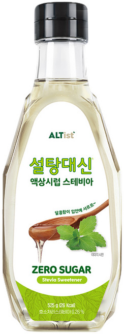 설탕대신 액상시럽 스테비아, 1개, 525g