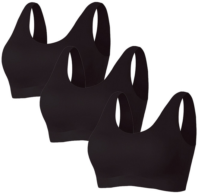 INNERMATE 여아용 무봉제 학생 브라 3p