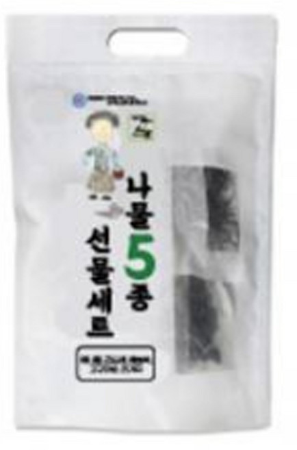 월드블링 나물 취나물 30g + 곤드레 30g + 애호박 30g + 고구마순 30g + 가지말랭이 30g 세트, 150g, 1세트