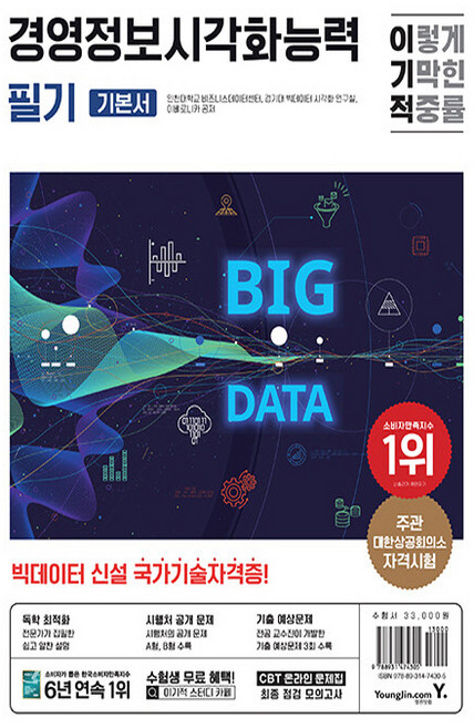 이기적 경영정보시각화능력 필기 기본서, 영진닷컴