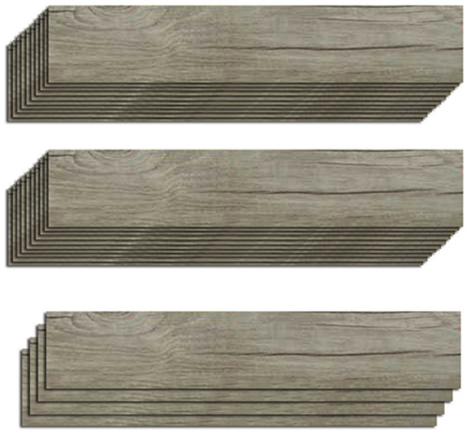 본드식 데코타일, 204 엔틱에보니, 24개