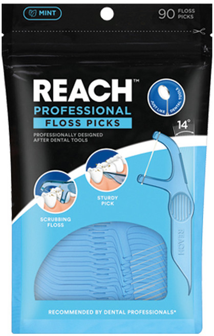 리치 도끼형 치실 민트향, 90개입, 1개