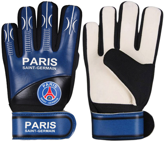 파리생제르맹 PSG 골키퍼 장갑 좌우 세트 SG-01, 블루 + 블랙 + 화이트, 1세트