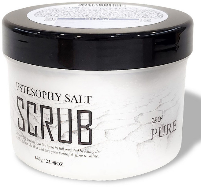 에스테소피 솔트 스크럽 퓨어무향, 680g, 1개