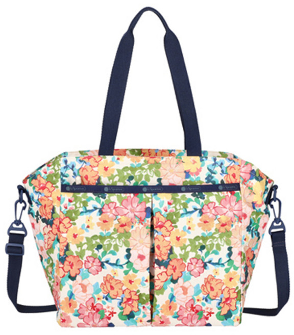 레스포색 컬러풀 가든 에버 토트백 3802.E625