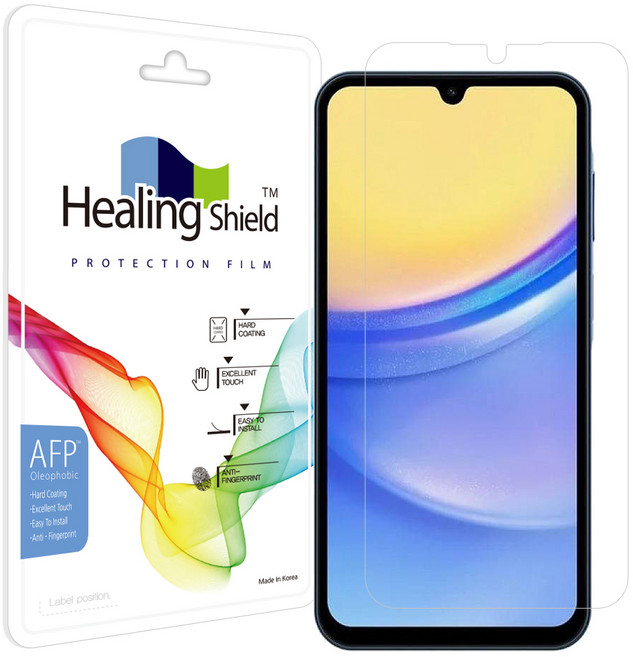 힐링쉴드 올레포빅 액정보호필름, 1개