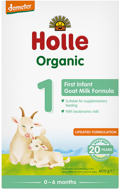 홀레 유기농 산양분유 1단계 0~6개월, 400g, 1개