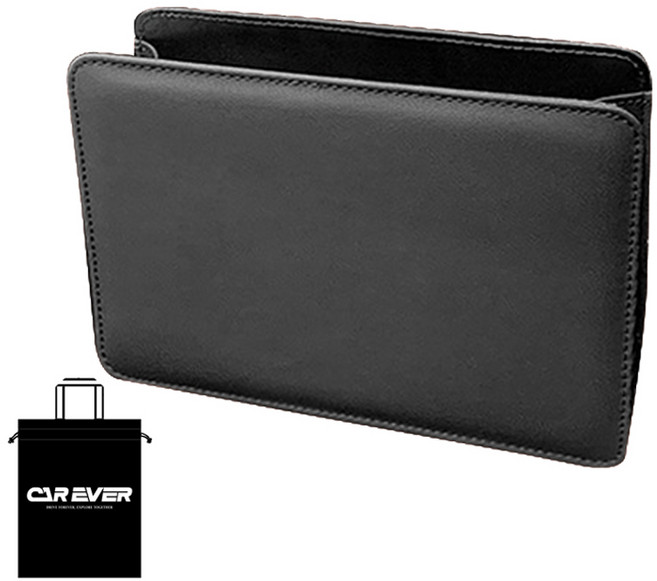 카에버 차량용 틈새 수납함 전차종 호환, 1개, 블랙