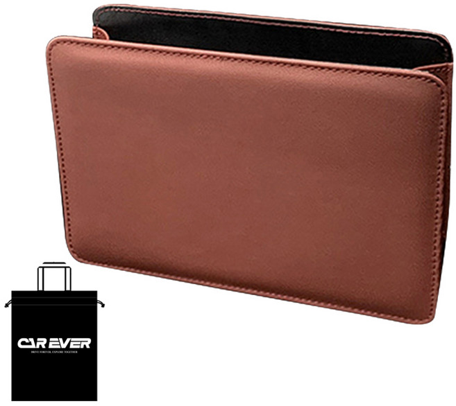 카에버 공간 간섭 제로 차량용 틈새 수납함 전차종 호환, 1개, 하바나 브라운