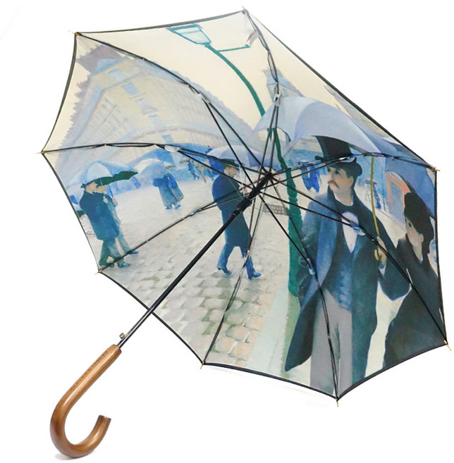 조지가스파 명화 카유보트 파리의거리 비오는날 이중지 장우산 GUGGU10025