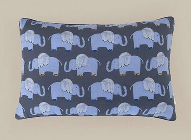 프랑브아즈 엘리 워싱 누비 베개커버, 블루