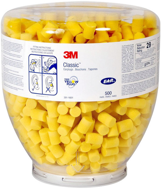 이어 Classic 귀마개 원터치 리필 1000p, 1개, 500쌍