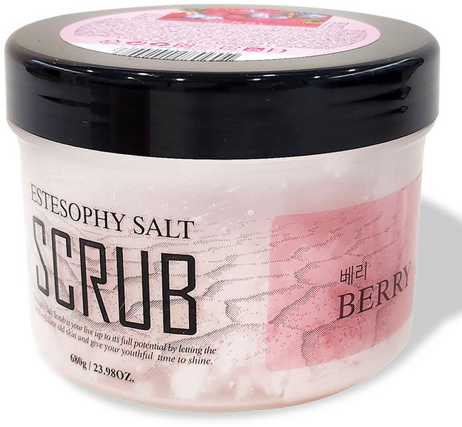에스테소피 솔트 스크럽 베리, 1개, 680g