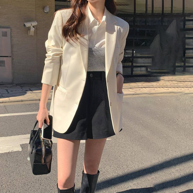 Another TWEE 女款 Deltio 單排釦夾克 tjk0376