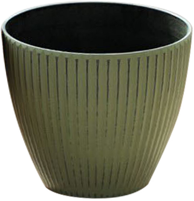 인테리어 모던 파스텔 PP 화분, 그린, 1개