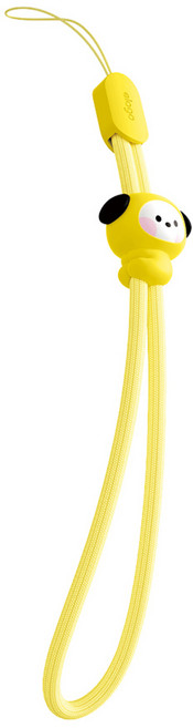 엘라고 BT21 미니니 핸드폰 에어팟 카메라 스트랩, 치미, 1개