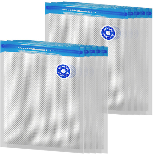 해피락 진공지퍼백 중형 26 x 28 cm, 10개