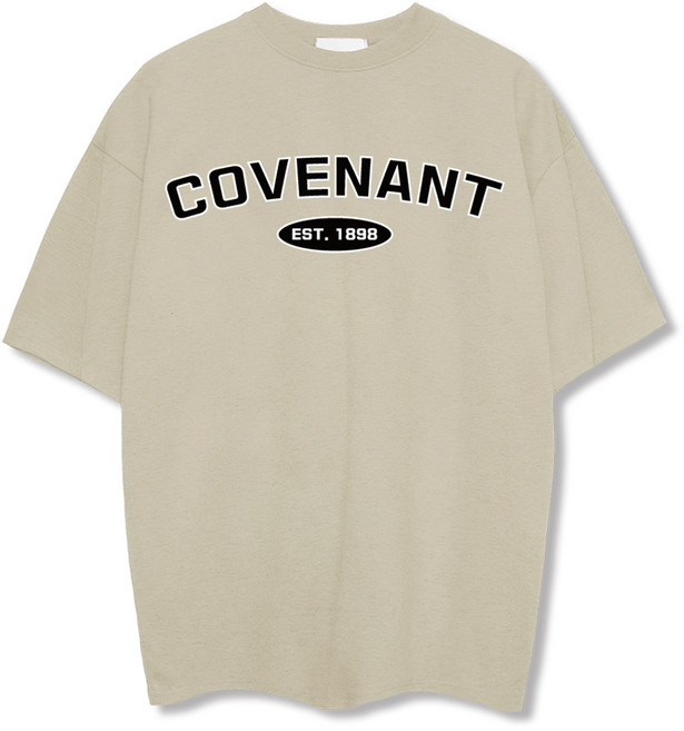 일루소 남성용 소프트 특양면 컨버넌트 1898 반팔 티셔츠