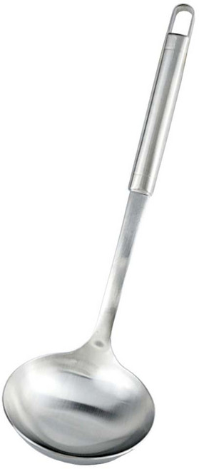 키친블루밍 블룸 샤틴 무광 스텐 국자, 1개