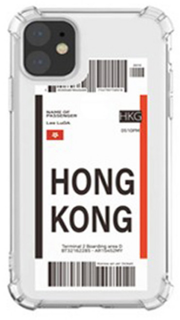 iRUDA 비행기 티켓 보딩패스 휴대폰 케이스