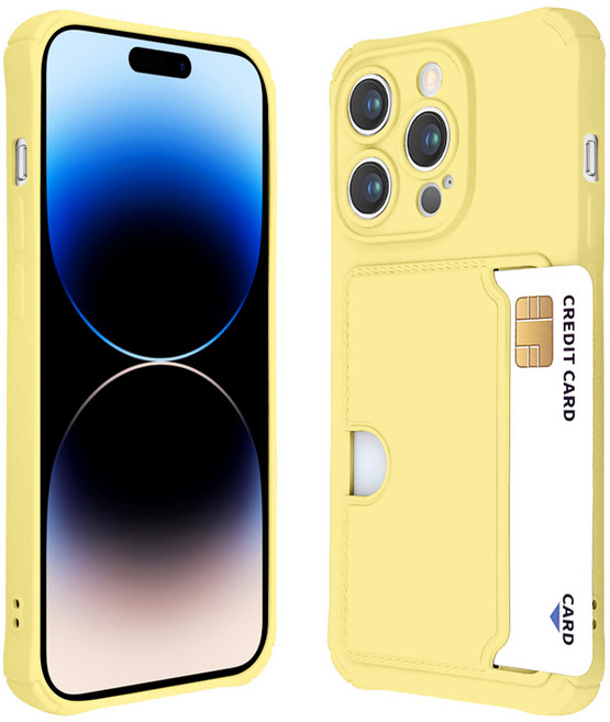 워너프 사이드 포켓 컬러 소프트 휴대폰 케이스