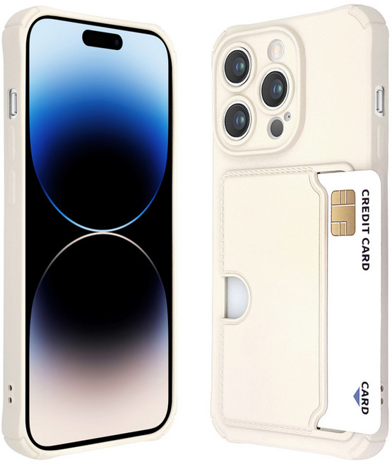 워너프 사이드 포켓 컬러 소프트 휴대폰 케이스