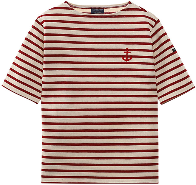 세인트제임스 길도숏브로드 통기성 반팔 티셔츠 ASJU242C078