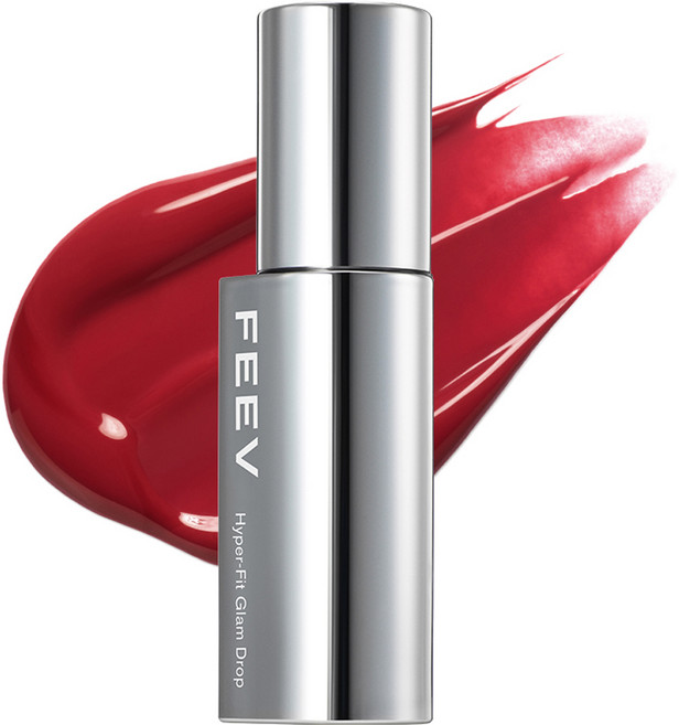 FEEV Hyper Fit鏡面水光唇釉, 1支, 3.3g, Fig Shine